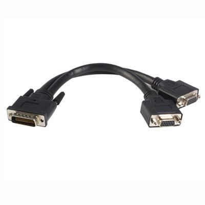 Picture of Startech DMSVGAVGA1 8 inch DMS-59 to 2 VGA Y Cable