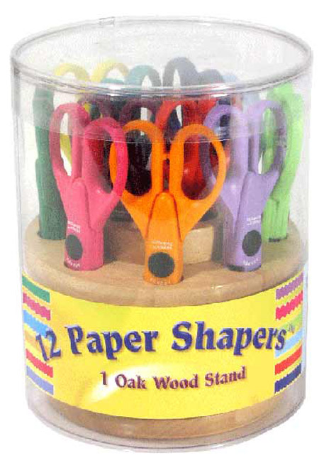 Picture of Armada Art 70013 12 New Paper Shapers - in Oak Stand