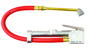 MILTON 506S Inflator Gage With Dual Head Chuck 15 Hose