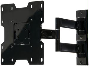 Pa740 Articulating Wall Arms For 22 - 40 Lcd Screens Gloss Black -  Peerless