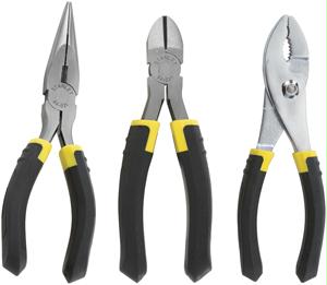 Picture of STANLEY 84-056 3-Piece Bi-Material Pliers Set