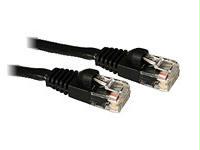 Picture of 10 ft CAT5e Snagless Patch Cable Black