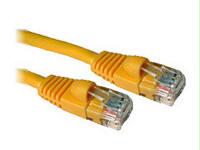Picture of 7 ft CAT5e Snagless Patch Cable Yellow