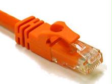 10ft CAT6 550MHz Snagless Crossover Cable - Orange