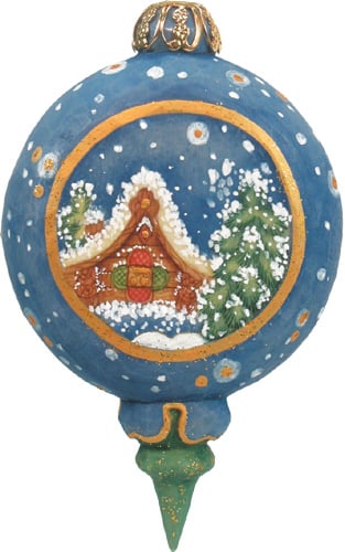 Picture of GDeBrekht 6102531 Swan Ballet Scenic Ornament- 3.5 in.