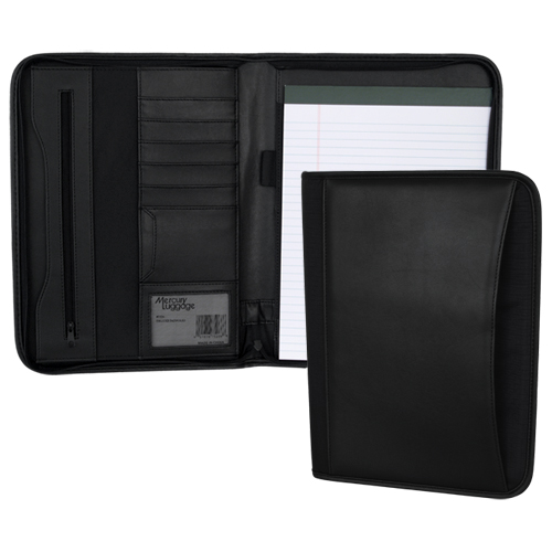Picture of 7526BK Deluxe Zippered Padfolio