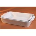 Pillivuyt 220244BL Extra Large Eared Rect. Roaster - Deep - 10 x 15 x 3 Inch 5.5 qt. Pillivuyt 220244BL Extra Large Eared Rect. Roaster - Deep - 10 x 15 x 3 Inch 5.5 qt.