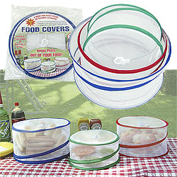 Picture of Set of 3 Pop Up Outdoor Food Covers - As Seen on TV