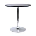 Winsome 93729 29 Inch Round Dining Table with Metal Leg - Black Winsome 93729 29 Inch Round Dining Table with Metal Leg - Black