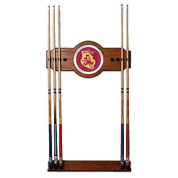 Arizona State University Wood and Mirror Wall Cue Rack