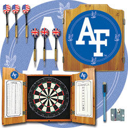 Air Force Dart Cabinet - Includes Darts and Board