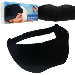 Heat-Sensitive Memory Foam Sleep Mask