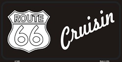 Picture of LP - 095 Route 66 Cruisin License Plate - 3636