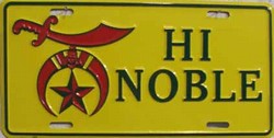 Picture of LP - 108 High Noble License Plate - 29