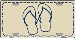 Picture of LP - 1178 Flip Flops License Plate - X366