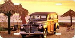 LP - 2012 1941 Woody on the Beach License Plate