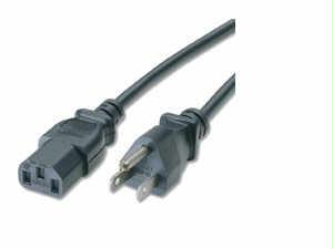 Picture of CABLES TO GO 29925 2ft UNIVERSAL POWER CORD C13 to 5-15P