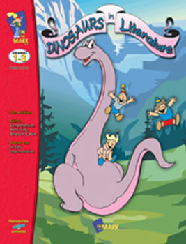 On The Mark Press OTM14175 Dinosaurs in Literature Gr. 1-3