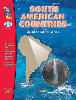 Picture of On The Mark Press OTM111 South American Countries Gr. 4-6