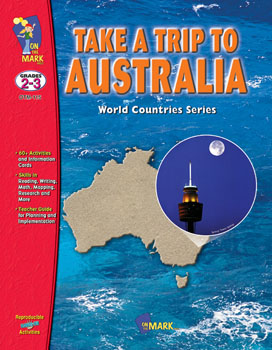 Picture of On The Mark Press OTM115 Take a Trip to Australia Gr. 2-3