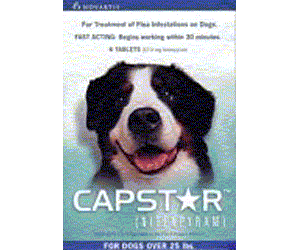 Picture of Novartis CAPSTAR-GREEN Capstar Dogs 26 Lbs. and up. - Green