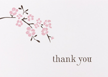 Picture of Hortense B. Hewitt 77311 Cherry Blossom Thank You Cards