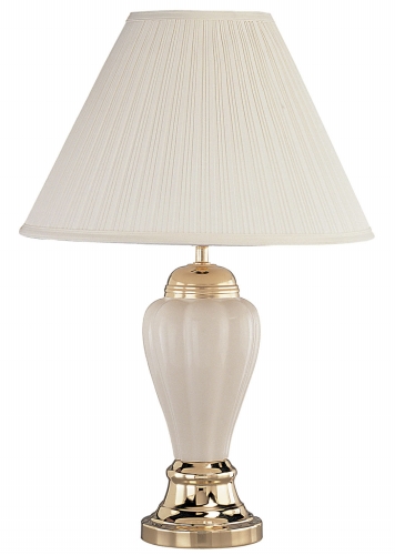 Picture of Ore International 6117IV 27   Ceramic Table Lamp - Ivory