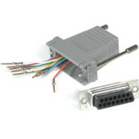 Picture of Cables To Go 02926 Rj45-Db15M Modular Adapter Gray