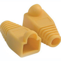 Picture of Cables To Go 04756 Rj45 Plug Cover - Od 6.0Mm Yellow - 50Pk