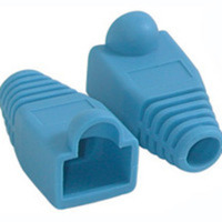 Picture of Cables To Go 04757 Rj45 Plug Cover - Od 6.0Mm Blue - 50Pk