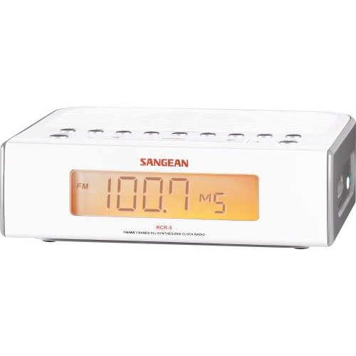 Picture of Sangean America RCR-5 Digital AM/FM Clock Radio with Dual Alarms
