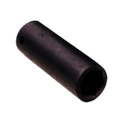 1/4 Inch Drive 6 Point Deep Impact Socket - 10mm