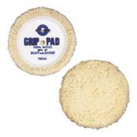 BUF7502GT 7-1/2 in. Wool Self Centering Polishing / Buffing Pad