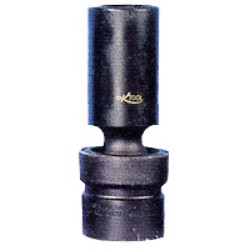 K Tool International  1/2 Inch Drive Swivel 6 Point Impact Socket 13mm