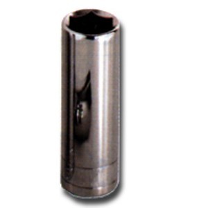 K Tool International KTI26213 1/4 Inch Drive Deep 6 Point Chrome Socket 13mm