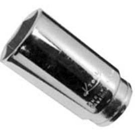 K Tool 28232 Chrome Socket, 1/2" Drive, 32mm, 6 Point, Deep, also for Front Wheel Drive Spindle Nuts