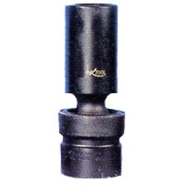 K Tool International  3/8 Inch Drive Standard Swivel Impact Socket - 15mm