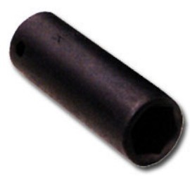 K Tool International KTI38211 1/2 Inch Drive Deep 6 Point Impact Socket - 11mm -  K-Tool International