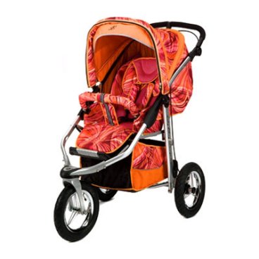 Picture of Baby Bling Design Company BBLP333P  Metamorphosis All Terrain Jogging Stroller in Painted Lady Pink