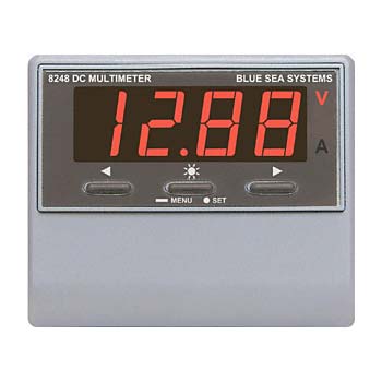 Blue Sea 8251 DC Digital Voltmeter w/ Alarm