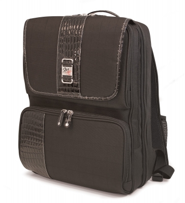 Picture of Mobile Edge MESFOBP ScanFast Onyx Backpack-  Checkpoint Friendly Laptop Bag