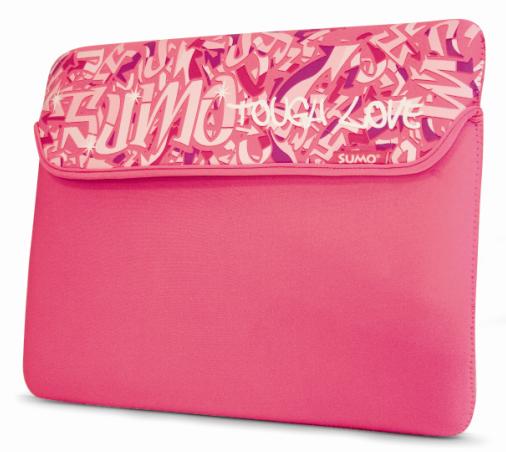 Picture of Mobile Edge ME-SUMO7715XM 15   Graffiti Sleeve Pink Mac