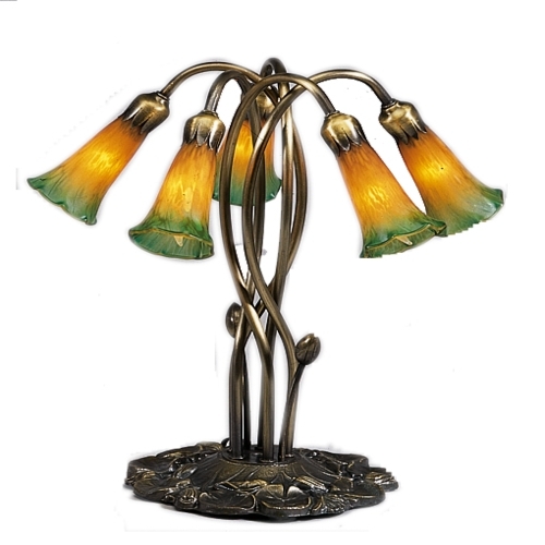 Picture of Meyda  13595 3 Lt Lily Amber/Green