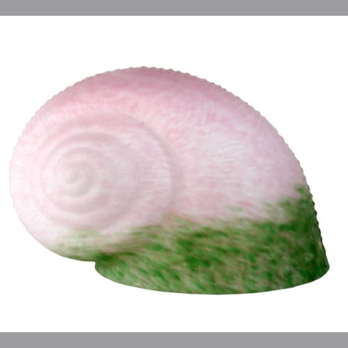 Picture of Meyda  11715 5 Inch W X 6 Inch L Pink/Green Pate-De-Verre Snail Shade