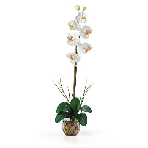 Picture of Nearly Natural 1104-CR Single Phalaenopsis Liquid Illusion