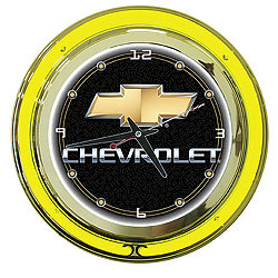 Picture of Chevy 14&amp;quot; Neon Clock- GM1400CH