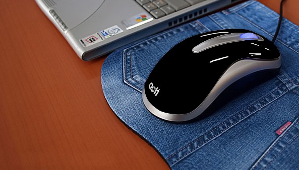 Picture of Actto IP-MSC-100-BK Mini Mouse Compatable with Apple Mac Book Air and Pro PC - Black