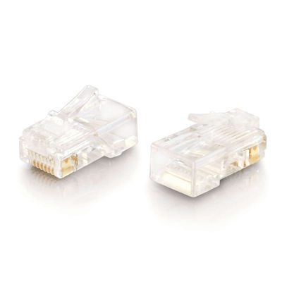 Picture of Network connector - RJ-45 M - transparent