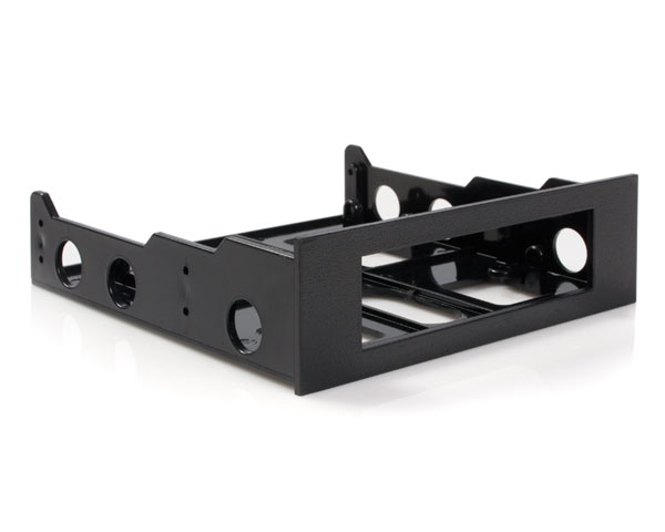 Picture of This metal  floppy-drive adapter bracket from StarTech is for installing 3.5