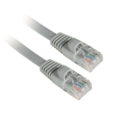 Picture of Patch cable - RJ-45 M - RJ-45 M - 25 ft - CAT 5e - gray